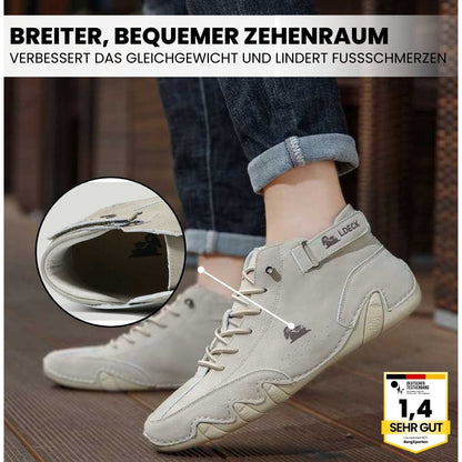 Alpaca - ergonomischer, wasserdichter &amp; schmerzlindernder Leder-Barfußschuh