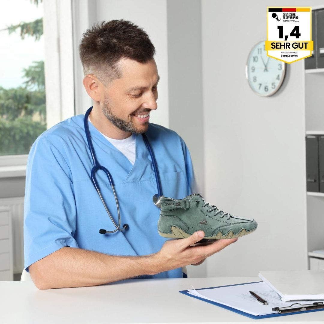 Alpaca - ergonomischer, wasserdichter &amp; schmerzlindernder Leder-Barfußschuh