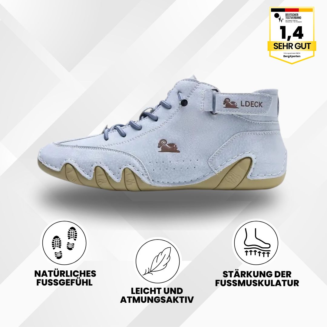 Alpaca - ergonomischer, wasserdichter &amp; schmerzlindernder Leder-Barfußschuh