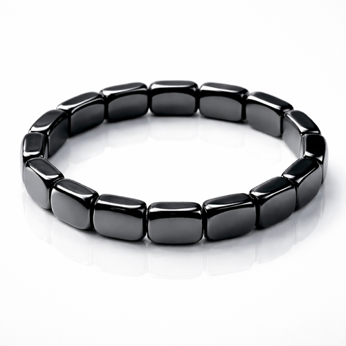 Bracelet Hématite — Calme & Maîtrise