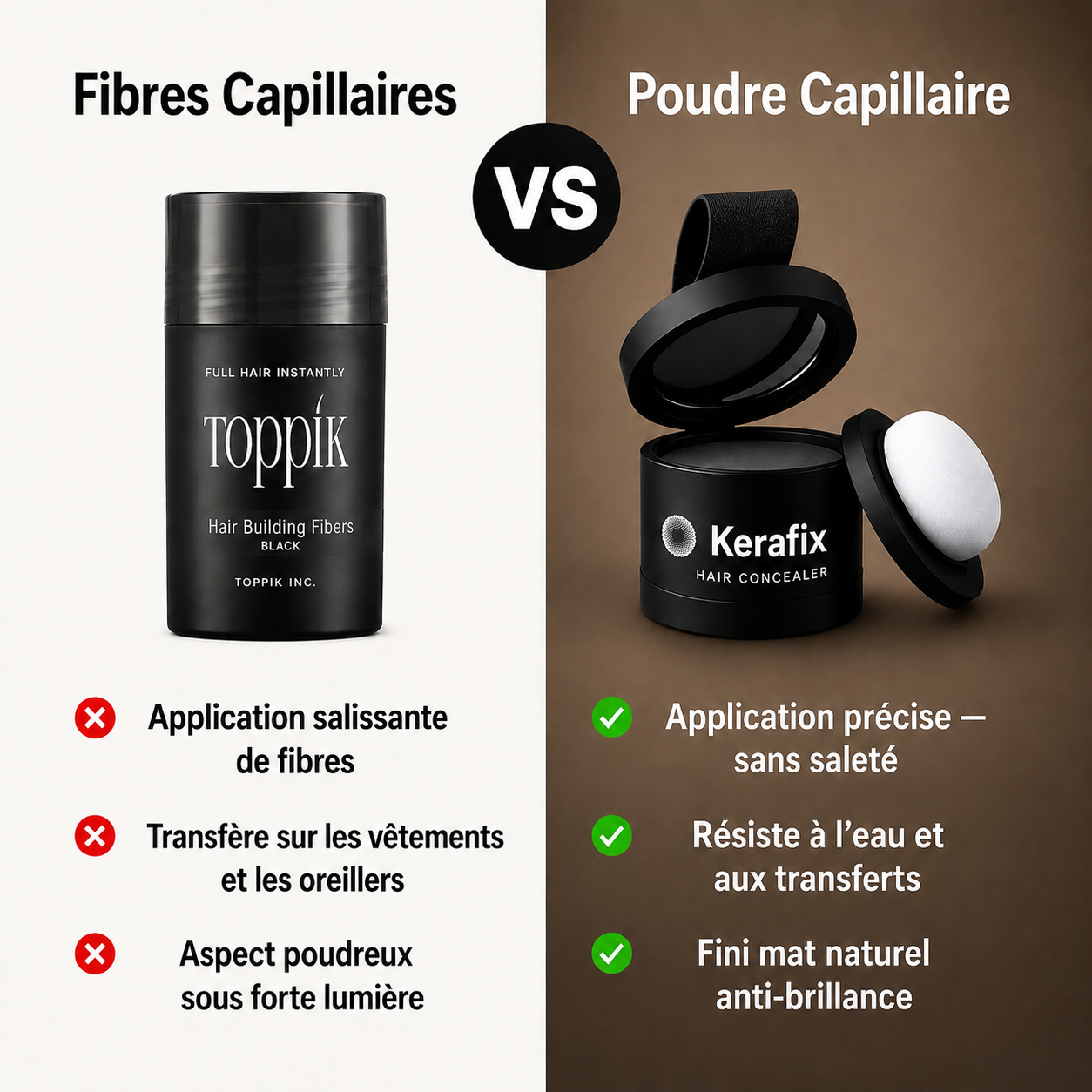 Kerafix Poudre Densifiante Capillaire