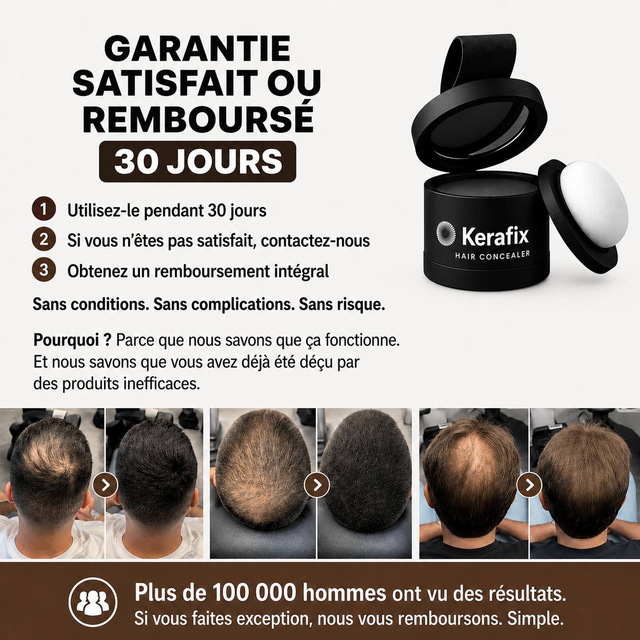 Kerafix Poudre Densifiante Capillaire